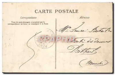 Côte d'Émeraude — Bric à Branc — Dinard, G.T. — Zbiór Genmain fils, Saint-Malo — Rewers