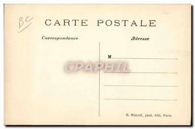 Aviação — Monoplano NIEUPORT — Motor Nieuport 28 HP pilotado por L' MAILOLS E.M. — Verso