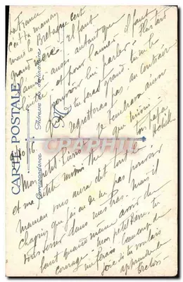 Stara pocztówka W czasie wojny Belgowie w zasadzce na Yserze Militaria — Rewers