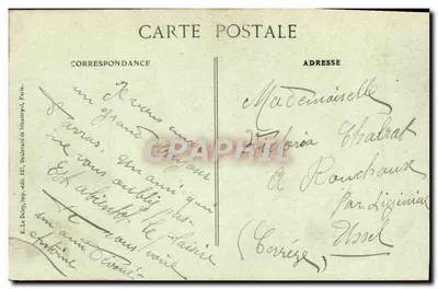 Arras — Belfry i Urząd Miasta 15 Grudnia 1915 — E. Ruff — Rewers