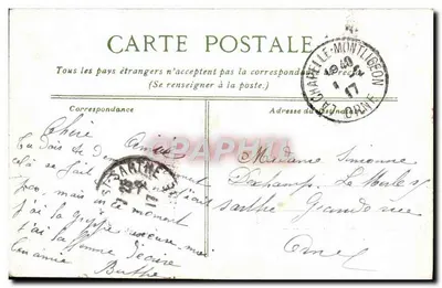 Paris-Plage — Bulwar Morza — wydawca Paris-Plage, nr 5 — Rewers