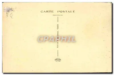 Calais — Monument dos Seis Burgueses — Edição J. Bonneau — Verso