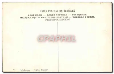 Cazin — Wieczór festynu — Petit Palais, Paryż — Rewers