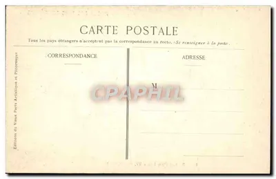Biurko stylu Louis XV — Muzeum Sztuki Dekoracyjnej — Wydawnictwo Starego Paryża Artystycznego i Pictoréquiqua — Rewers