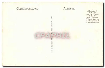 A Grande Oração no Deserto (2ª fase) — SCÈNES ET TYPES — LL — n° 6164 — Verso