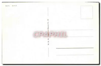 Berlin — Zamek — W. St. B. Tiefdruck-Rekord Nr. 42 — Rewers