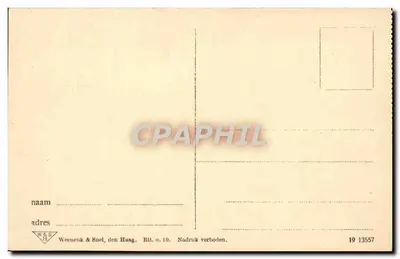 Rotterdam — Mosty na Maasie — Weenenk & Snel, den Haag, n° 19 13557 — Rewers