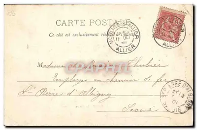 Vichy - O Casino — D'Érville, edição Vichy — Verso