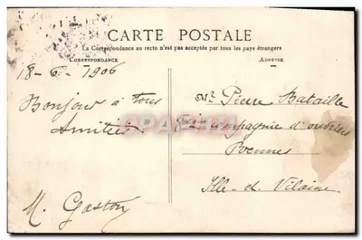 Arc de Triomphe de l'Étoile — Paris XVII — Éditeur E.V. n°251 — Rewers