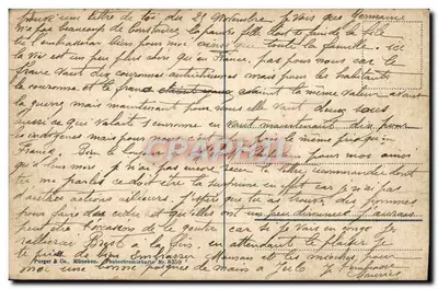 Gravosa z wyspą Lapad — Purger & Co. München, Photochromie-Karte Nr. 8359 — Rewers