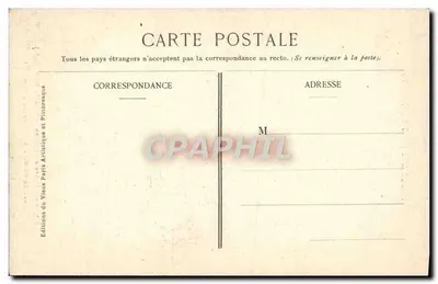 Museum voor Decoratieve Kunsten — Kandelaar van brons (tweede helft van de 19e eeuw) — Éditions du Vieux Paris Pictoresque — Achterkant