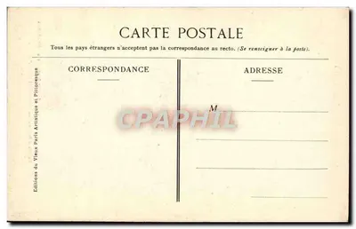 Musée des Arts Décoratifs — Französische Schmuckstücke (18. Jahrhundert) — Éditions du Vieux Paris Artistique et Pittoresque n°184 — Rückseite