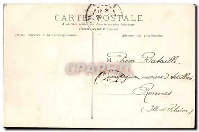 Caen — Ogród Botaniczny — L. D. — Rewers
