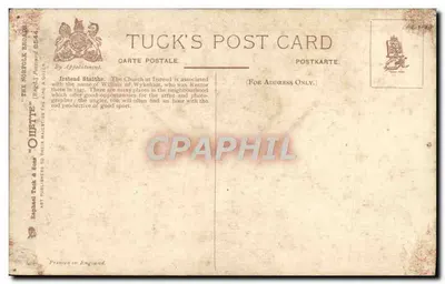 Istead Staithe — Kościół i krajobraz — Tuck & Sons, n° 8544 — Rewers