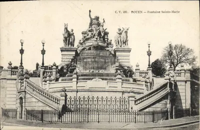Rouen — Fontaine Sainte-Marie — C.V. 481