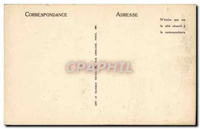 Lisieux — Kerk van Sint Desiderius — Uitgave Maurice Duvey Lisieux, n°80 — Achterkant