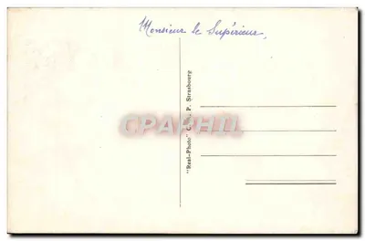 Lourdes — La Basílica y el Gave — editor 'Real-Photo' CP. P. Strasbourg — Reverso