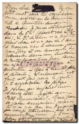 Chiesa di Nostra Signora della Grotta — Sainte-Victoire — Editore: S. Béguin — Verso