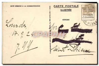 LOURDES - Grotta i Bazylika — LL, n° 328 — Rewers