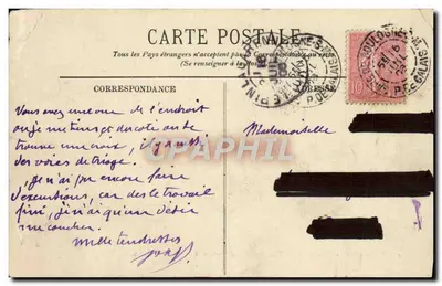 Boulogne-sur-Mer — Visão geral do Porto — LL. — Verso