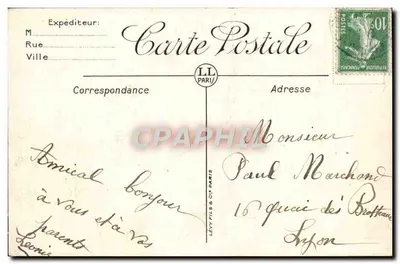 Le Touquet-Paris-Plage — Las Cabinas — LL. n°17 — Reverso