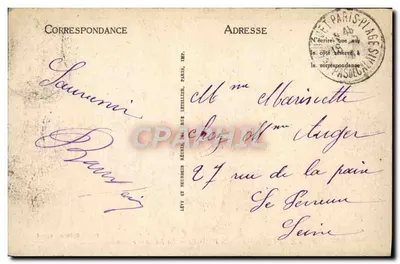 Le Touquet-Paris-Plage — La Digue-Prômenade — Edición Debune-Rayand — Reverso