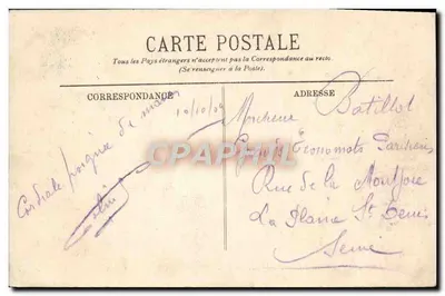 Boulogne-sur-Mer — As Pontas — I.L. — Verso