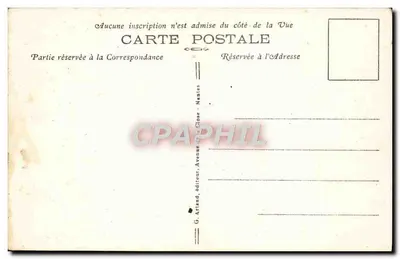 Fougères — Vista geral — Coleção Artística, n°12 — Verso