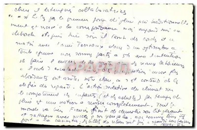 माउंट ब्लैंक — हवा से देखा गया — अज्ञात प्रकाशक, श्रृंखला संख्या अदृश्य — पीछे