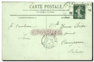 Cherbourg — Algemene uitzicht vanaf de Montagne du Roule — LL. — Achterkant