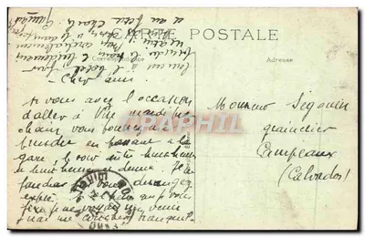 Montrichard (Loir-et-Cher) — Ogólny widok z wieży — A.P. n°2 — Rewers