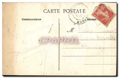 O Mont-Saint-Michel (Manche) — vista do castelo — J. Sorel, editor, Rennes, n°55 — Verso