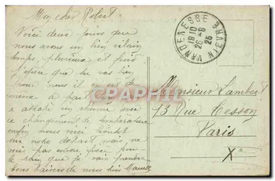 Zamek Chastellux — A travers le Morvan — n° 1274 — Rewers
