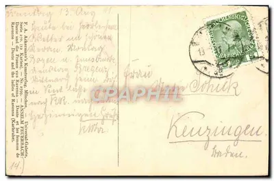As Mulheres de Dante — A. Feuerbach — Karlsruhe, n° 2799 — Verso