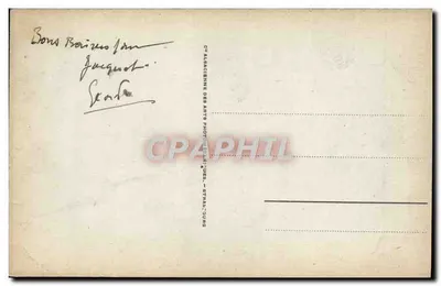 NICE — Widok z Mont Boron przez sosny — wydawca C. Alsacienne des Arts Photographiques, Strasbourg — Rewers