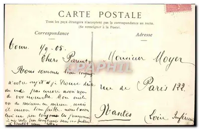 Tours — Ogólny widok — Wydawca ND Père — Rewers