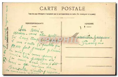 Kościół Sacré-Cœur — Lille — Wydawca E.C. n°29 — Rewers