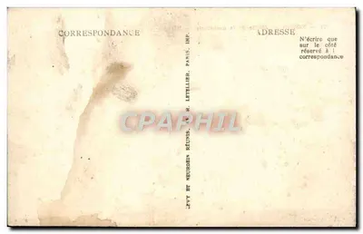Noyon — Absydę katedry — ND — Rewers