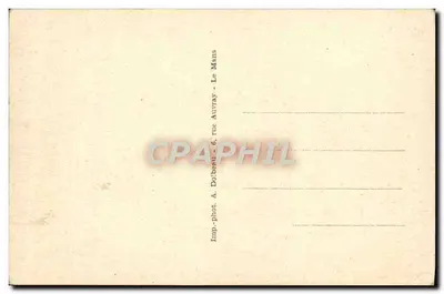 Le Mans (Sarthe) — A Vista do Teatro e da Catedral — Adol — Verso