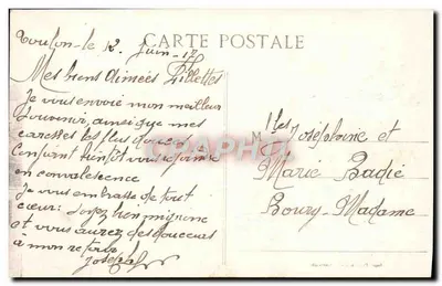 Toulon — Rue Henri Pastourneau, poczta i bulwary Strasburga — Wyd. Provençale - Marsylia — Rewers