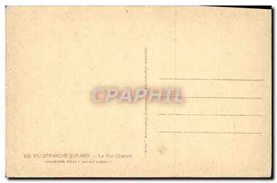 Villefranche-sur-Mer — La Rue Obscure — Rella — Reverso