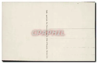 Arcachon - Côte d'Argent - O Casino Mauresque — Edição especial — Verso