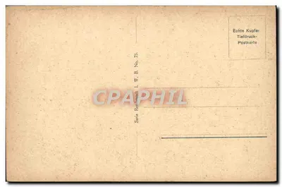 Berlin — Reichstag — Echte Kupfer-Tiefdruck-Postkarte, seria I. W. B. Nr 73 — Rewers