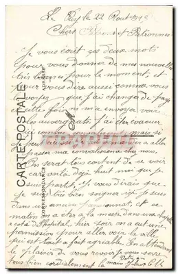 Le Puy - Facha de la Catedral — Vidal-Matinne, n° 7 — Reverso