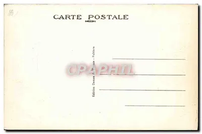 Poitiers - Algemene uitzicht richting de Kathedraal — Uitgave Dames de France - Poitiers — Achterkant