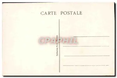 St-Thégonnec (Finistère) — Retabel van het Altar van het Rosarië — onbekende uitgever, n° 25 — Achterkant