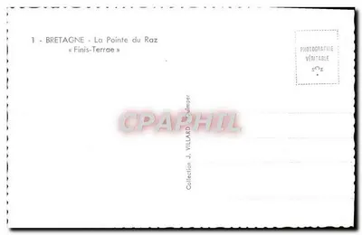 A Ponta do Raz — Bretanha — editor JOB — Verso