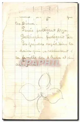 Atenas — Atena Partenon — cliché Alinari n°18 — Verso