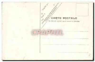 Boulogne-sur-Mer — Il Castello — V.P. Paris, N° 3.00 — Verso