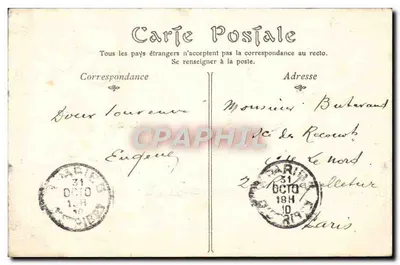 Saint-Florentin (Yonne) — As Margens do Armance — Imp. E. Lecoint — Verso